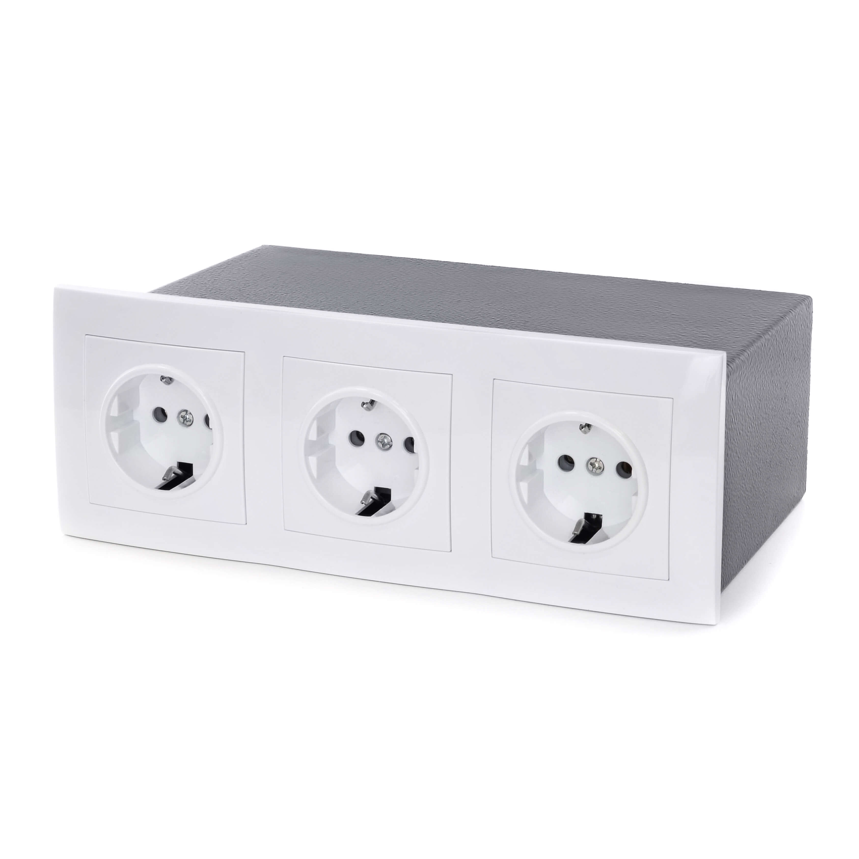 FortNovo_Steckdosentresor_3fach_weiss-1 FortNovo Steckdosentresor 3 fach weiß