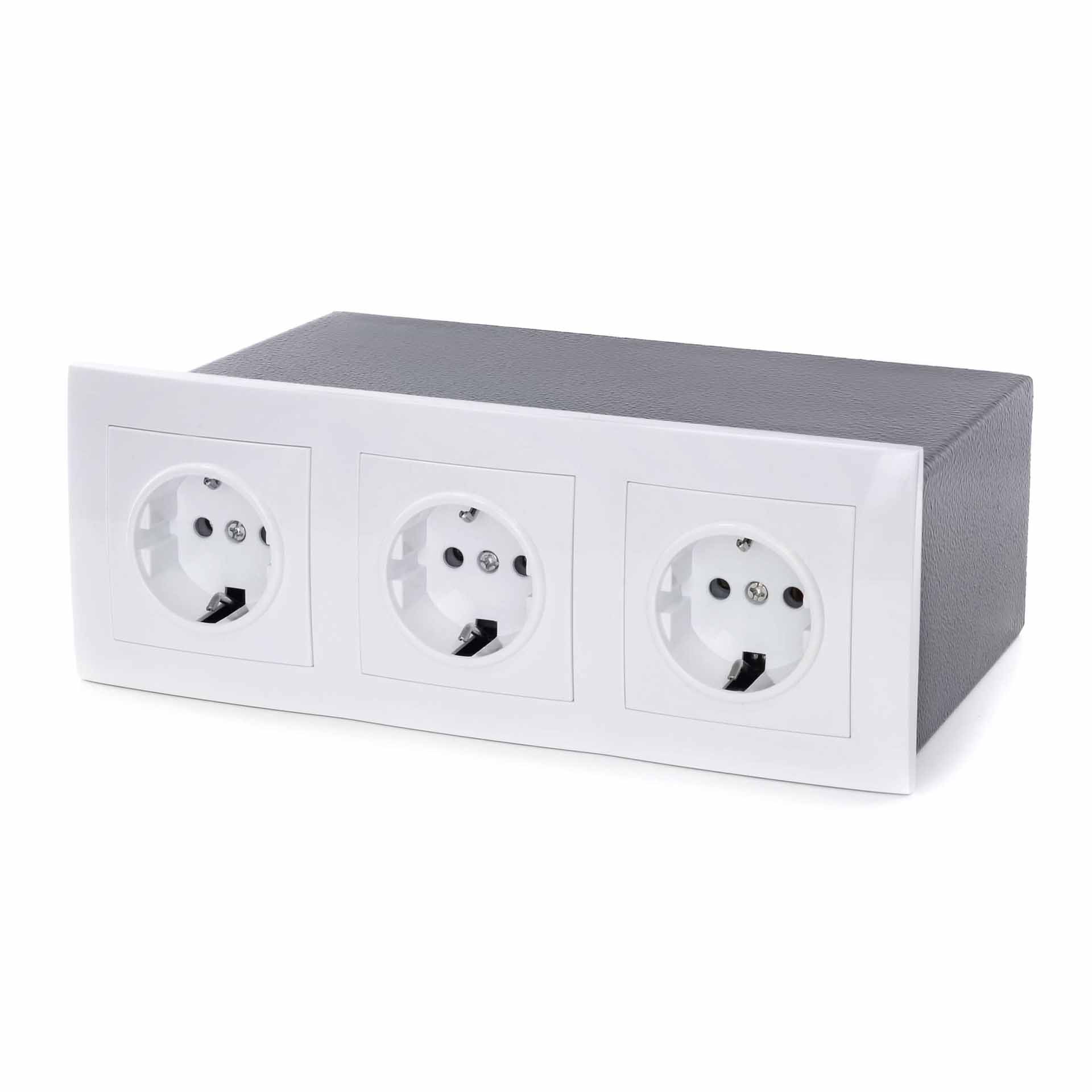 FortNovo_Steckdosentresor_3fach_weiss-1 FortNovo Steckdosentresor 3 fach weiß