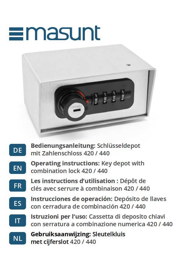 Cover_masunt_Bedienungsanleitung_masunt_Schluesseldepot_420_M_code_Multi_Language
