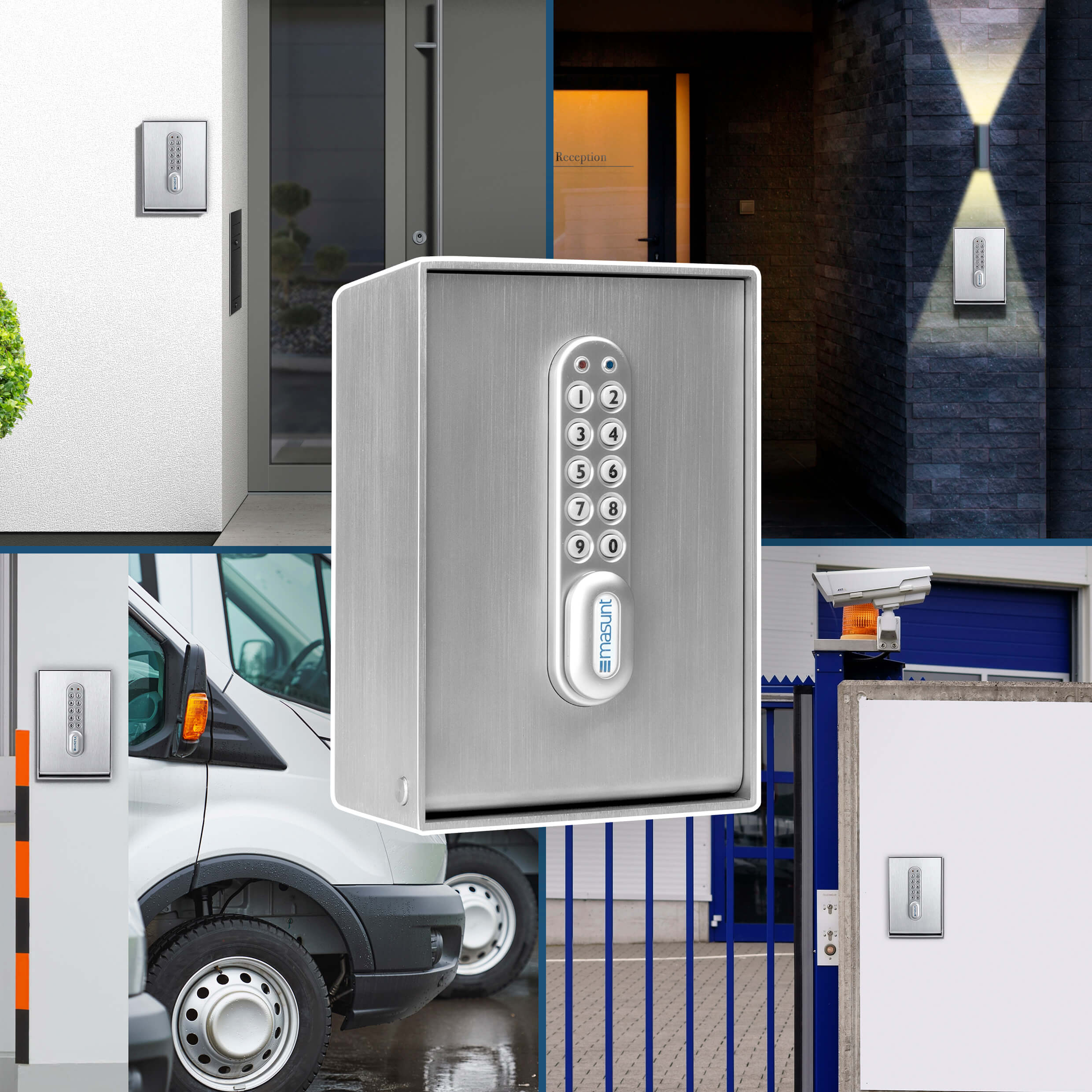 masunt Key safe 2140 E Code