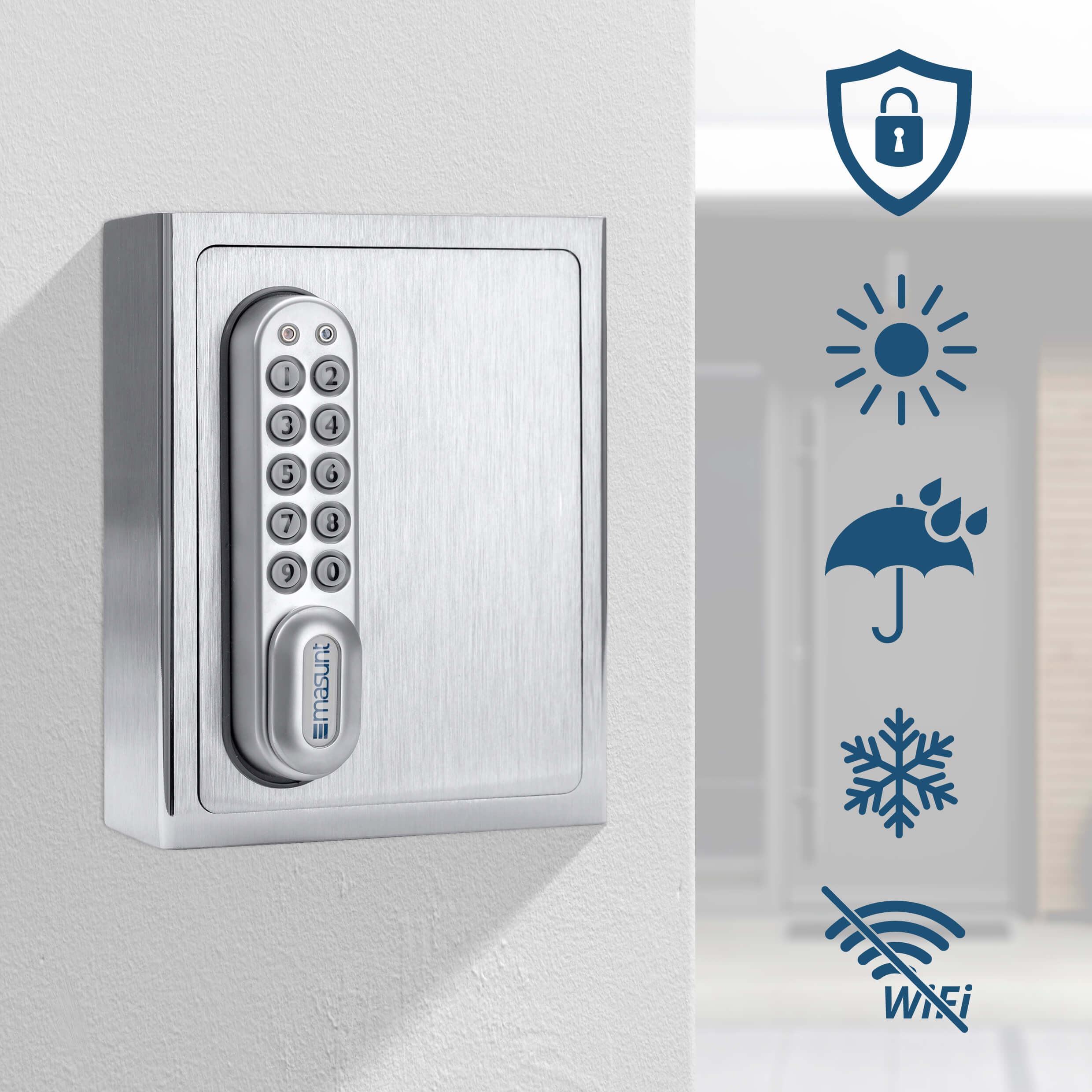 masunt Schlüsselsafe 1140 E Code Merkmale