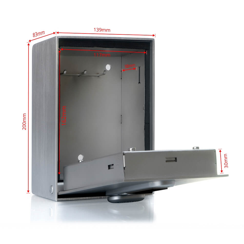 masunt Schlüsselsafe 2141 RFID Maße
