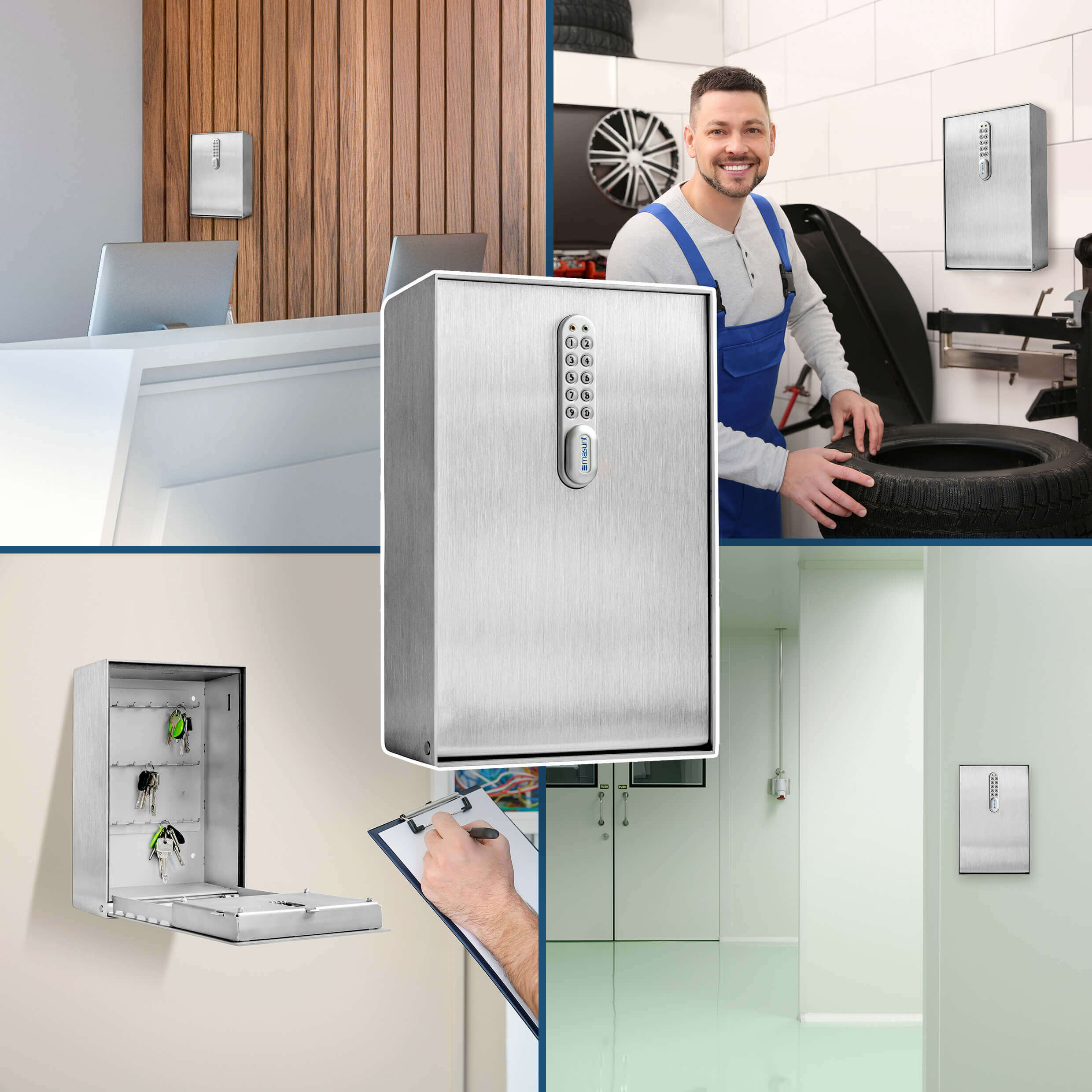 masunt_Schlusseltresor_2145_E_Code_011 masunt Schlüsseltresor XL 2145 E Code Einsatzmöglichkeiten