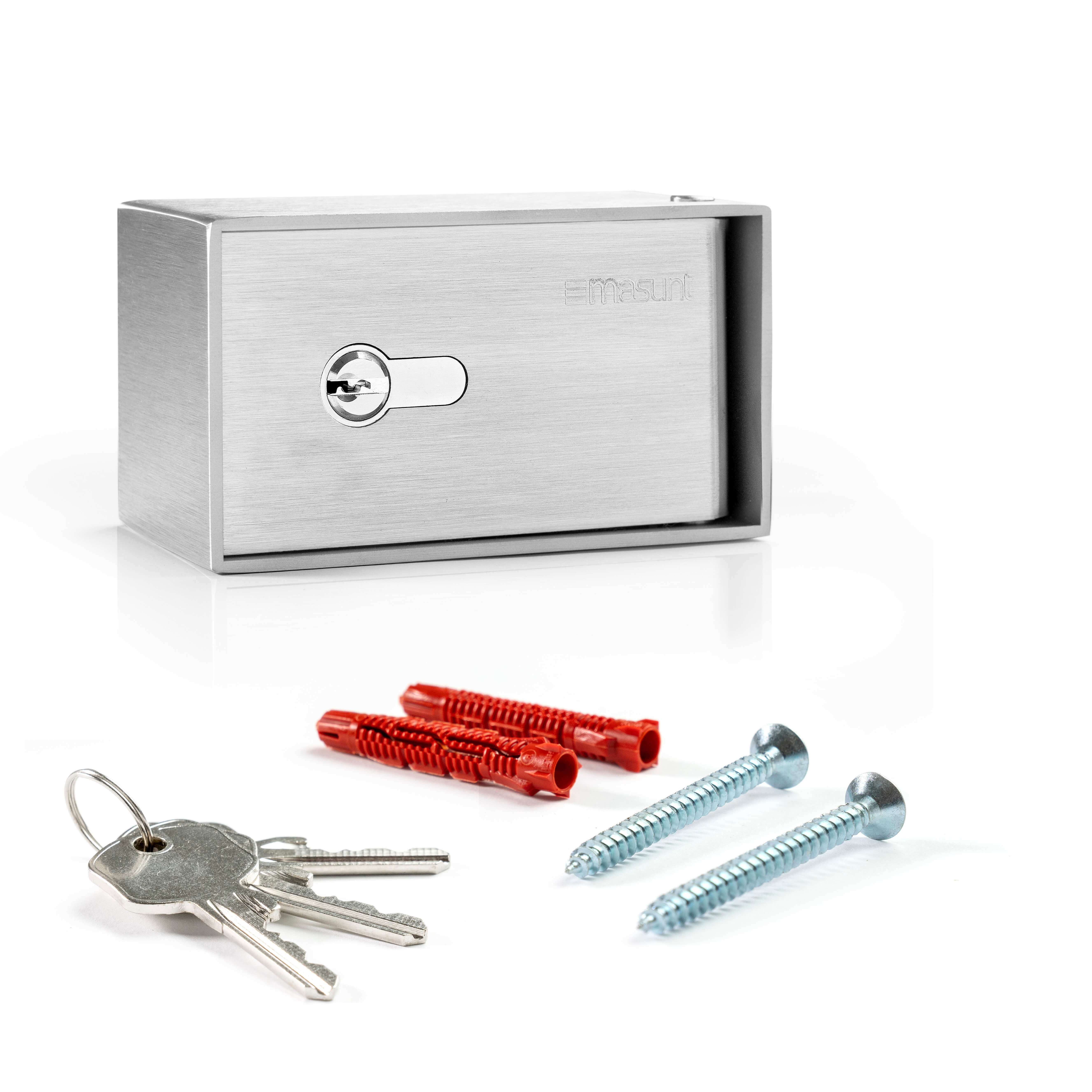 msnt_SDP_1A_F  masunt Schlüsseldepot Profilzylinder M3 25PZ Lieferumfang