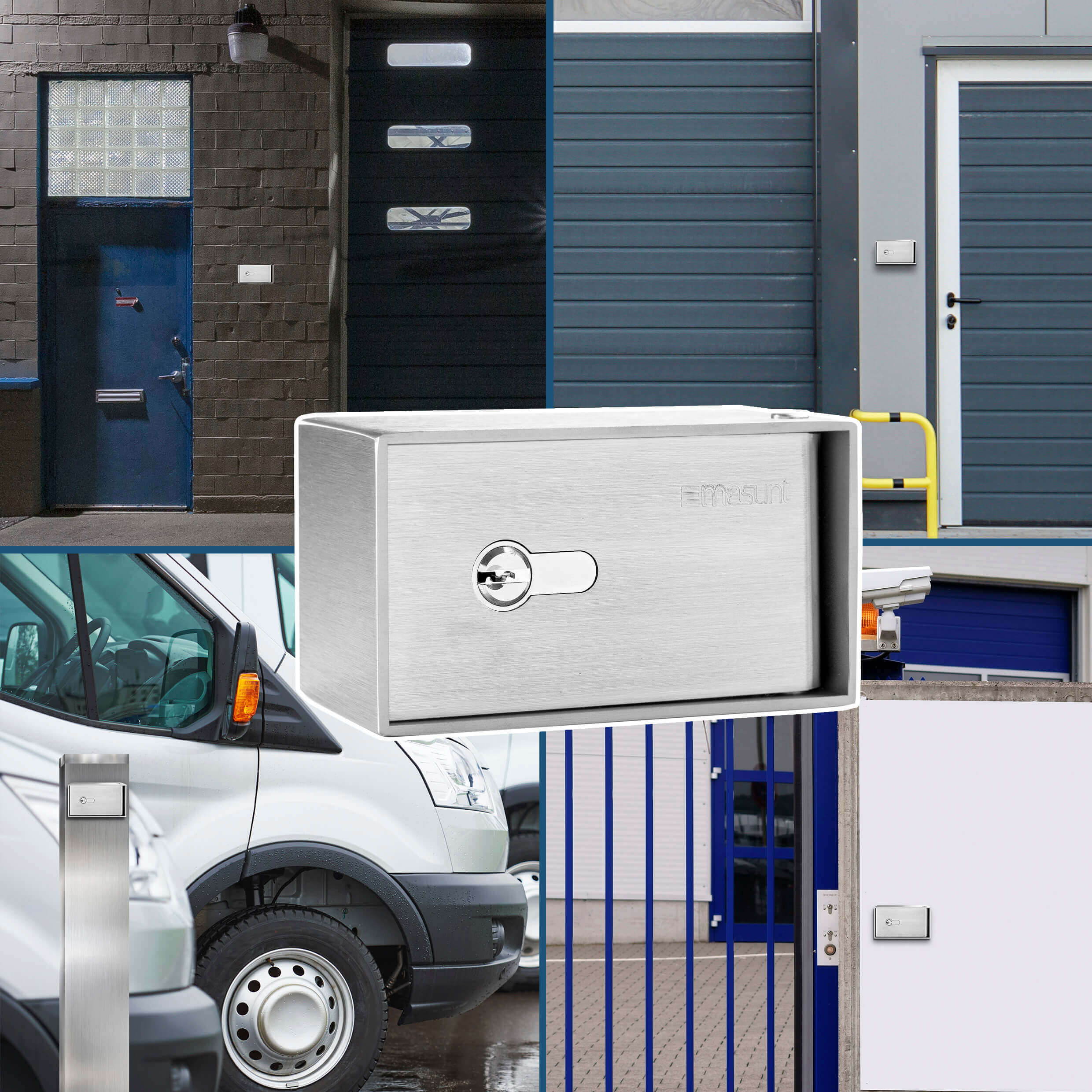 msnt_SDP_1A_E_02  masunt Schlüsseldepot Profilzylinder M3 25PZ Einsatzmöglichkeiten