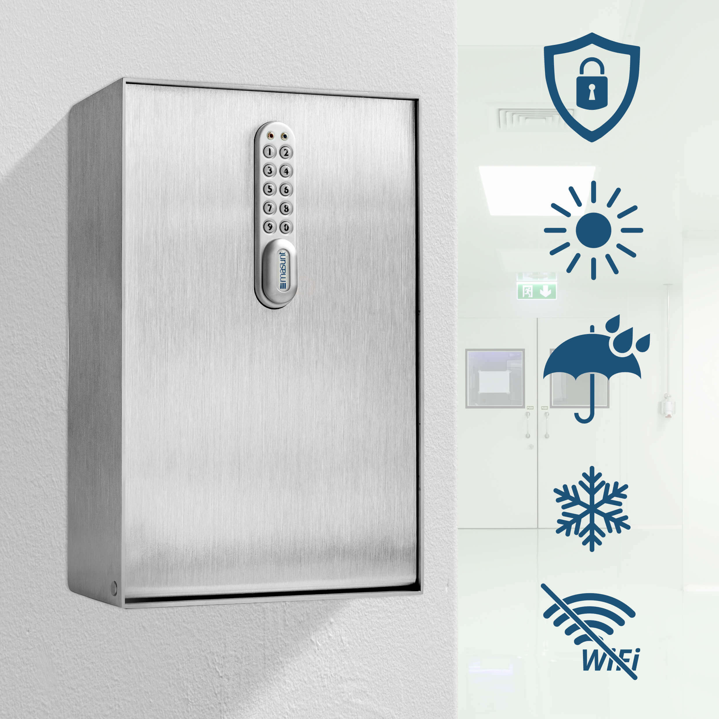 masunt_Schlusseltresor_2145_E_Code_010 masunt Schlüsseltresor XL 2145 E Code Merkmale