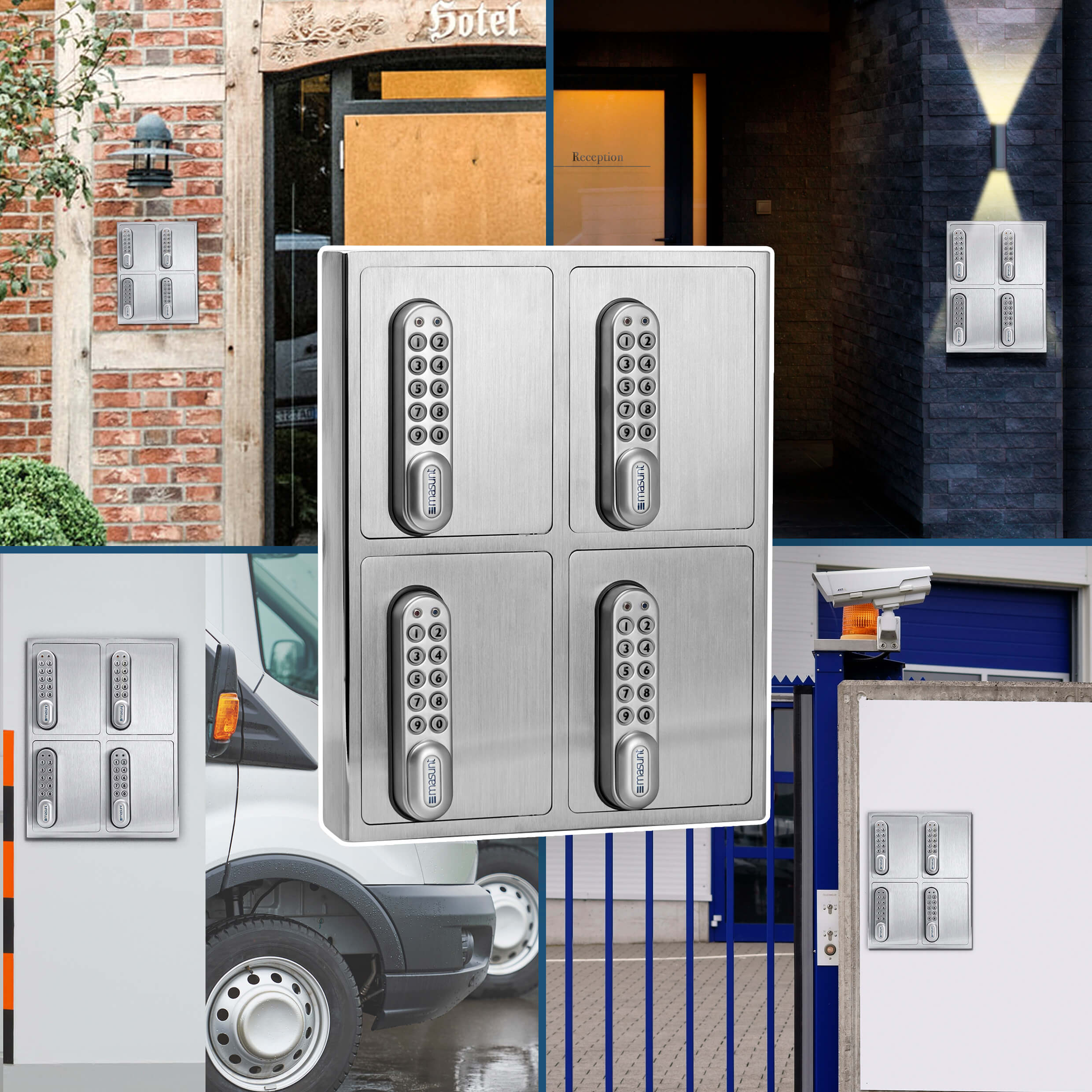 masunt Key safe 1420 E Code