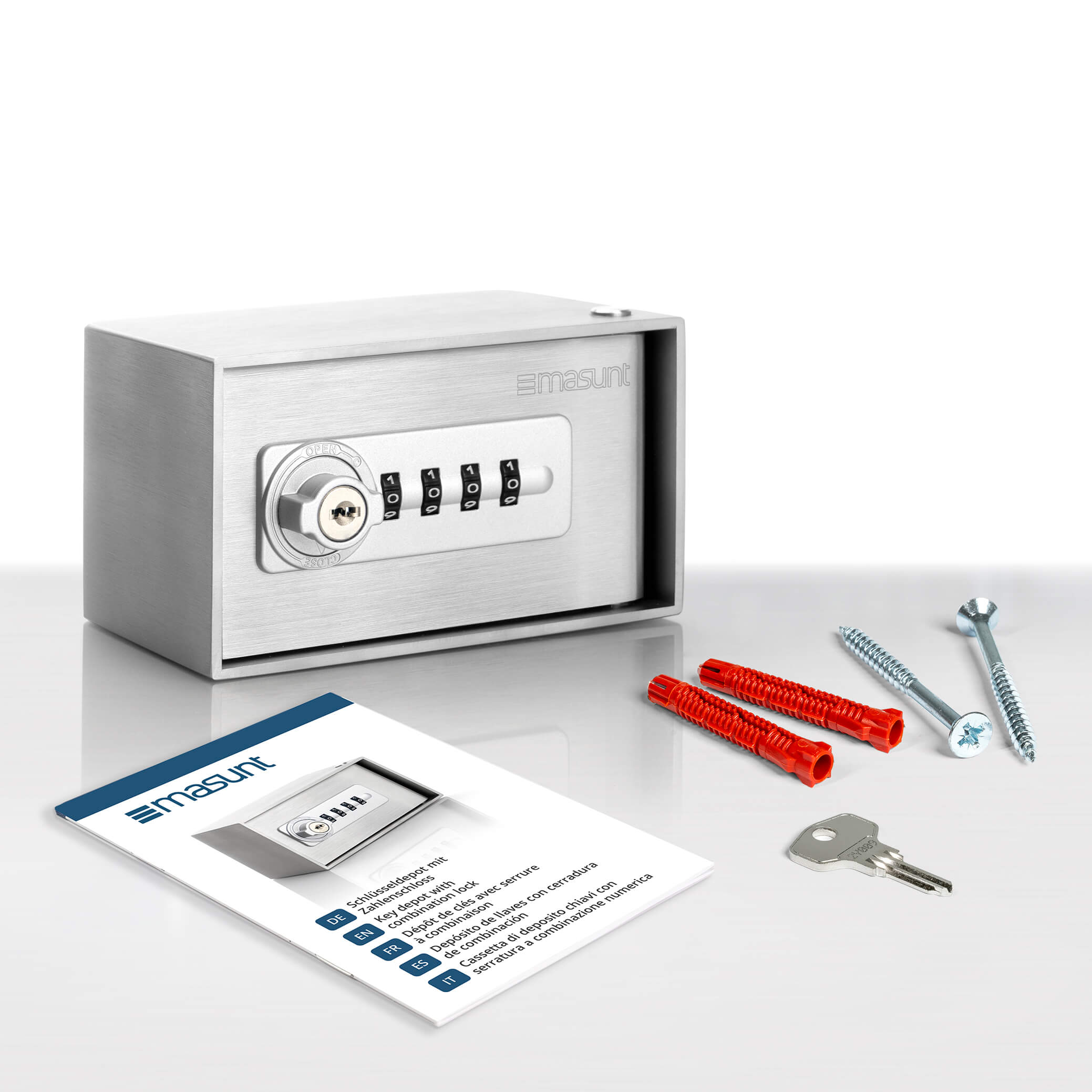 masunt Key depot combination lock 520 M Code