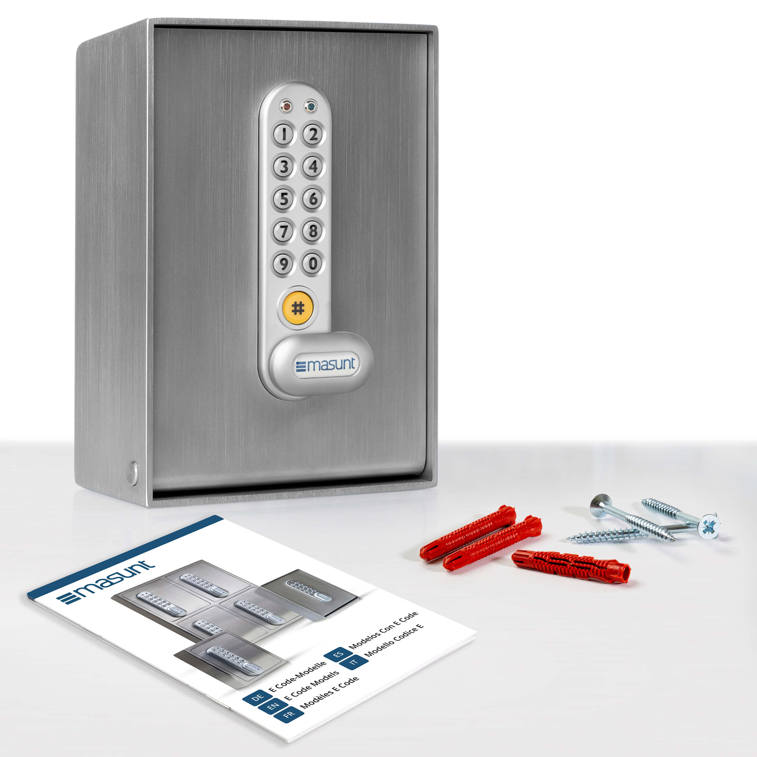 masunt Key safe 2140 E Code
