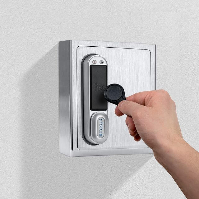 masunt RFID Schlüsselsafes & Fächertresore: Kontaktlose Zugangsmöglichkeit mit einer Vielzahl von RFID-Systemen 