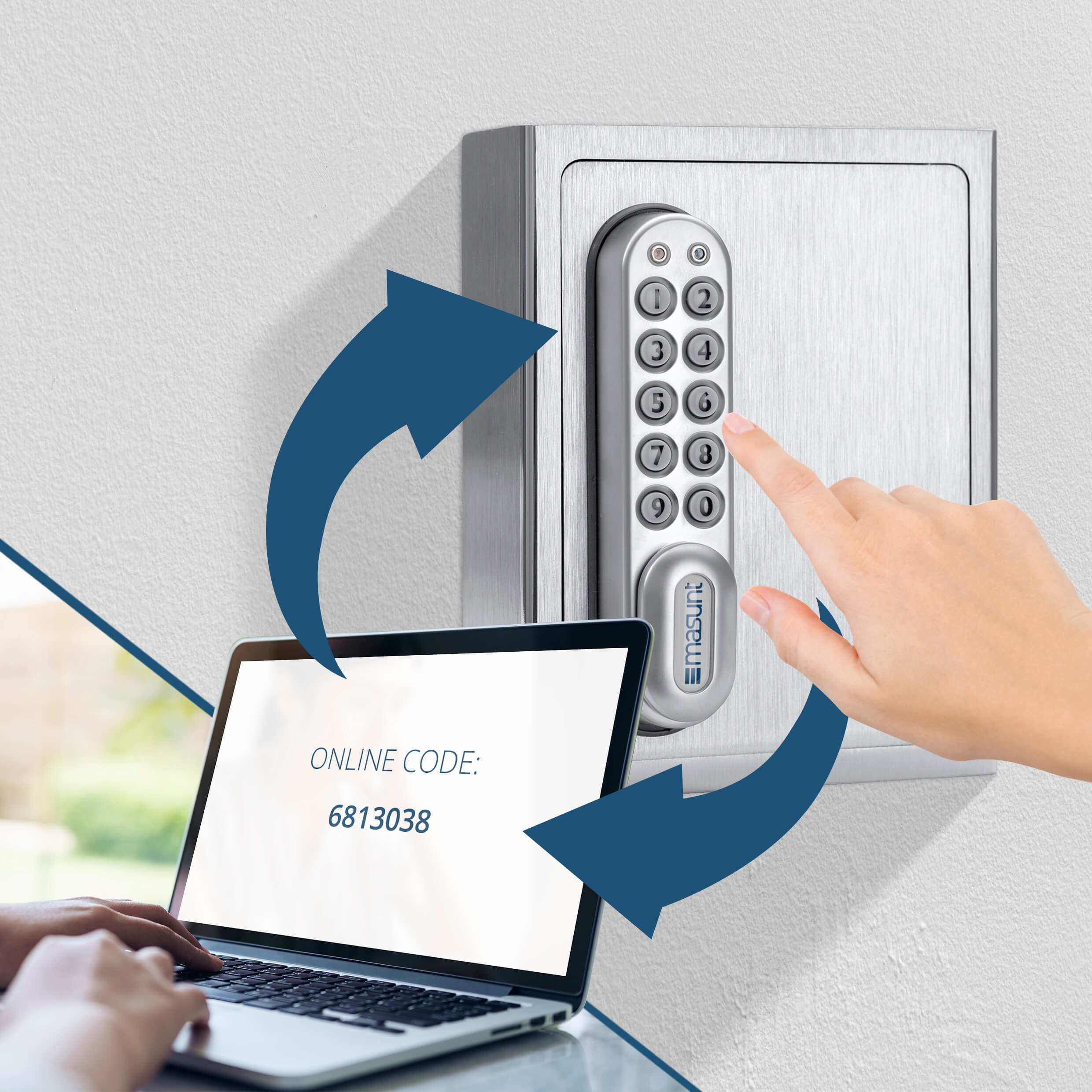 masunt Schlüsselsafe 1140 E Code