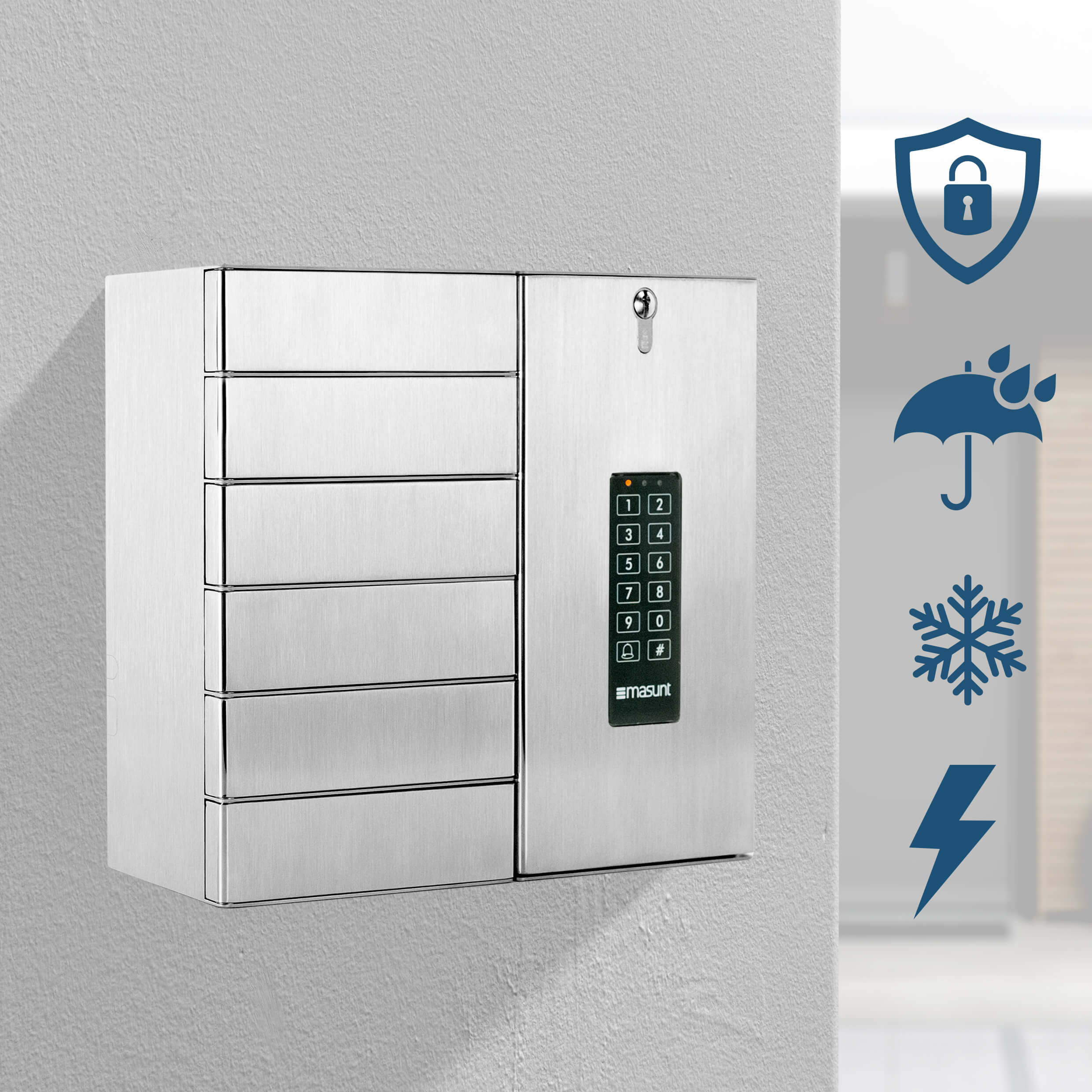masunt Compartment safe 3061 