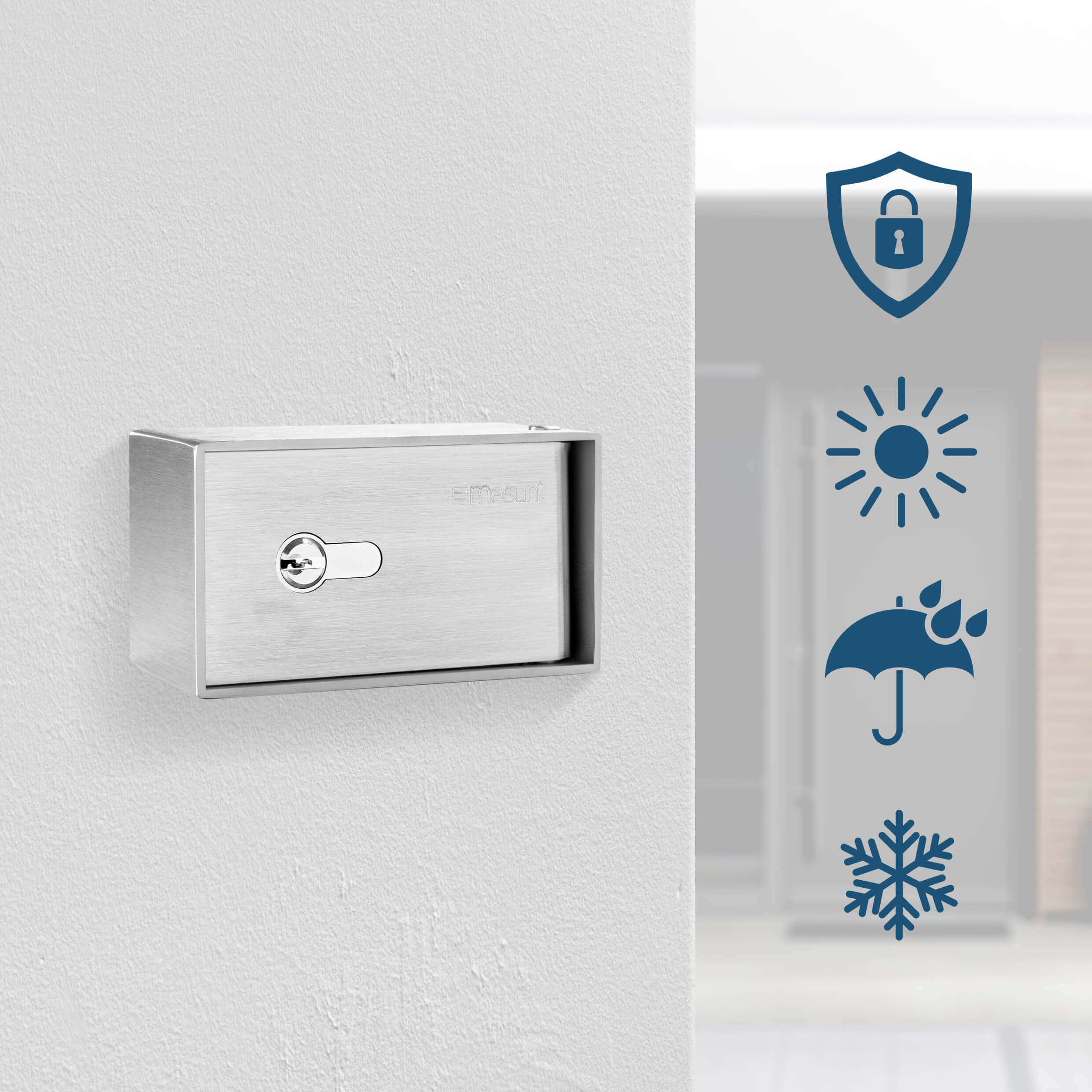 msnt_SDP_1A_D  masunt Schlüsseldepot Profilzylinder M3 25PZ Merkmale