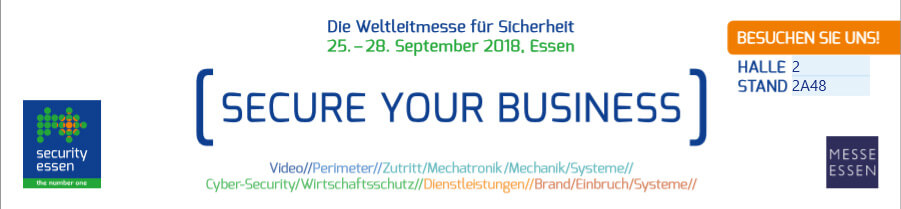 Messe Security Essen 2018 Logo Messe Security Essen 2018 Logo
