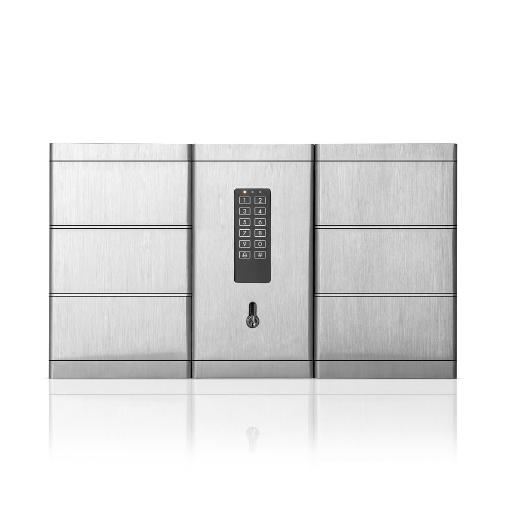 masunt Fächertresor 4061 Edelstahl